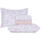 Jogo de Lençol Cama Box Casal Kit 4 Peças Com Elástico Sonhare Sultan Veneza