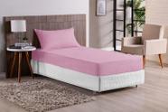 Jogo De Lençol Cama Manta Mantinha Plush Solteiro 02 Peças