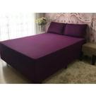 Jogo de Lençol Cama Queen Box 3 Peças Liso 1,98m x 1,58m x 30cm - Diversas Cores