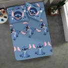 Jogo De Lençol Casal Infantil Em Malha Personagens Disney 3 Peças Cor:Stitch Jogo De Lençol Casal Infantil Em Malha Personagens Disney 3 Peças Cor:Stitch