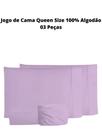 Jogo de Lençol Casal Queen 3 Peças