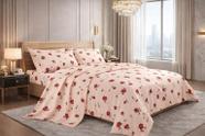 Jogo de Lençol de Cama Queen Luxo, 4 Peças, Tecido de Qualidade Premium, Toque Macio, 1500 Fios, Estampado Importado Jogo de Lençol de Cama Queen Luxo, 4 Peças, Tecido de Qualidade Premium, Toque Macio, 1500 Fios, Estampado Importado