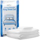 Jogo de Lençol Descartável ForPro King 4 Peças Branco