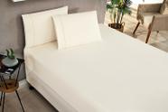 Jogo De Lençol Elegance King 4 Peças 180 Fios Varias Cores Branco, Palha, Caqui Jogo De Lençol Elegance King 4 Peças 180 Fios Varias Cores Branco, Palha, Caqui