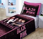 Jogo De Lençol + Fronha Quarto Infantil Black Pink