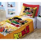 Jogo De Lençol + Fronha Quarto Infantil Dragon Ball Z