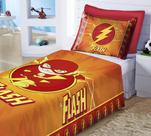 Jogo De Lençol + Fronha Quarto Infantil Flash Jogo De Lençol + Fronha Quarto Infantil Flash