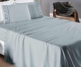 Jogo De Lençol Infinity Casal Queen 4 Peças 300 Fios Bordado
