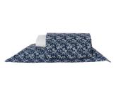 Jogo de Lençol Liberty Marinho 200 Fios Queen Size