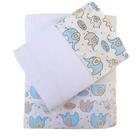 Jogo de Lençol Mini Cama Elefante Cute Branco Arrumadinho Enxovais