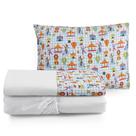 Jogo de Lençol para Mini Cama Montessoriana 3pçs Moderno