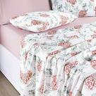 Jogo de Lençol Queen Cotton Select Estampado 200 Fios 4 Peças - Hortência