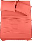 Jogo de Lençol Queen Utopia Bedding 4 Peças em Microfibra Coral Jogo de Lençol Queen Utopia Bedding 4 Peças em Microfibra Coral