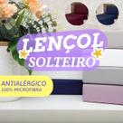 Jogo De Lençol Solteiro 2 Peças Lençol com Elástico + Fronha - Várias Cores