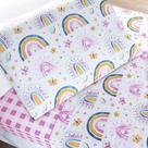 Jogo De Lençol Solteiro C/ Elástico Kids Estampado 3 Peças - Bella Layette
