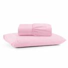 Jogo De Lençol Solteiro Premium Soft 600 Fios Micropercal Rosa Bebê Ponto Palito Toque Macio 2 Peças Jogo De Lençol Solteiro Premium Soft 600 Fios Micropercal Rosa Bebê Ponto Palito Toque Macio 2 Peças