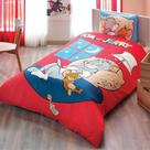 Jogo de Lençol Tom & Jerry Good Night Licenciado - Solteiro