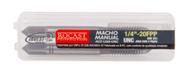 Jogo De Macho Manual Rocast Aço Liga 1/4 - 18 Rosca Grossa