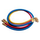 Jogo de Mangueiras para Manifold Hulter 1/4"x5/16" 1,50m HT5360HF Jogo de Mangueiras para Manifold Hulter 1/4"x5/16" 1,50m HT5360HF