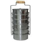 Jogo De Marmitas Nº 16 Redondas Em Aluminío Reforçado Kit Com 6 - 1,2 Litros - Mania de Alumínio