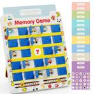 Jogo de memória GEMKARRY Matching Kids 3-9 anos com 8 cartas