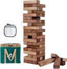 Jogo de mesa Apudarmis Giant Tumble Tower de 5 pés de madeira de pinho