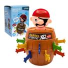 Jogo De Mesa Barril Do Pirata Pula, Zippy Toys, Crianças +4 Anos 4 Jogadores