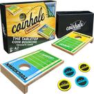 Jogo de mesa Coinhole Hasbro Touchdown com 4 moedas saltitantes