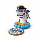 Jogo de Mesa Infantil Sharks Pirate com Moedas Multicolorido First Bikes Jogo de Mesa Infantil Sharks Pirate com Moedas Multicolorido First Bikes