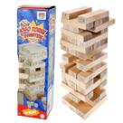 Jogo De Mesa Torre Divertida Família Amigos 54 Peças Madeira Jogo De Mesa Torre Divertida Família Amigos 54 Peças Madeira