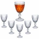 Jogo De Mini Taças Copos Dose Shot Licor Drink 75ml Kit 6pçs