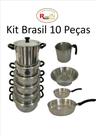 Jogo de Panela 2,5mm 10 peças