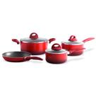 Jogo de Panelas 4 Peças Ceramic Life Smart Plus Vermelho Brinox