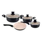 Jogo de Panelas 4 Peças Cerâmica Linha Monaco