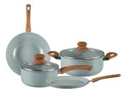 Jogo De Panelas 4 Peças De Indução Wok Ecoglide Marble Jogo De Panelas 4 Peças De Indução Wok Ecoglide Marble