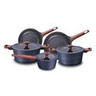 Jogo de Panelas 5 Peças Ceramic Alumínio Titanium Premium 8460 MTA