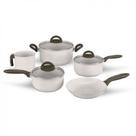 Jogo de Panelas 5 Peças Ceramic Life Suprema Vanilla Brinox