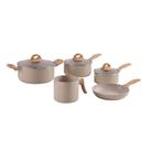 Jogo de Panelas 5 peças Smart Plus Areia indução Brinox