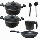 Jogo de Panelas Antiaderente 6 Peças - Marcolar