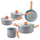 Jogo de Panelas Brinox Ceramic Life Easy Gris 5 Peças Antiaderente