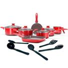 Jogo De Panelas Brinox Revestimento Cerâmic Life Easy 12 Peças