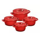 Jogo De Panelas Em Cerâmica Duo+ Com 4 peças Ceraflame Jogo De Panelas Em Cerâmica Duo+ Com 4 peças Ceraflame