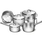 Jogo De Panelas Fundo Triplo Tramontina Solar 65510200 Inox 65510200