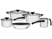 Jogo de Panelas Fundo Triplo Tramontina Solar Silicone 65120040 Inox