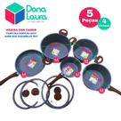 Jogo de Panelas Indução Premium Antiaderente Ceramico Tampa Vidro Jogo de Panelas Indução Premium Antiaderente Ceramico Tampa Vidro