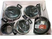 Jogo de Panelas Ingaflon 5 Peças Cereja Grafite Jogo de Panelas Ingaflon 5 Peças Cereja Grafite