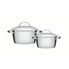 Jogo de Panelas Inox Tramontina Allegra 2 Peças