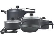 Jogo de Panelas Panelux Antiaderente de Alumínio Grafite 8 Peças Magnific