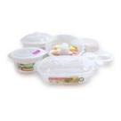 Jogo de Panelas Para Microondas 6 pçs Nitron BPA Free modern