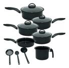 Jogo De Panelas pratico 9 Peças Royale Indução Cooktop